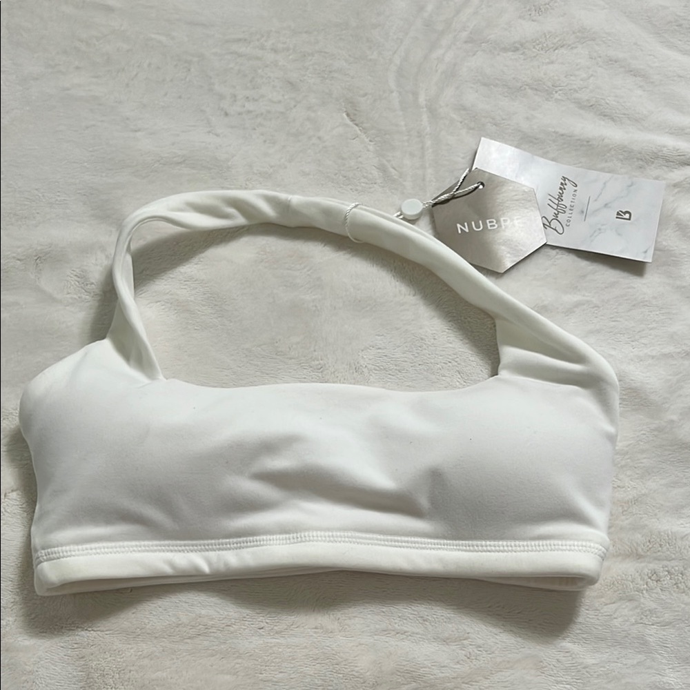 BuffBunny White Sports Bra - Picture 4 of 8